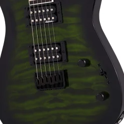 Jackson JS32Q DKA HT - Transparent Green Burst | Electric Guitars | 2918809587