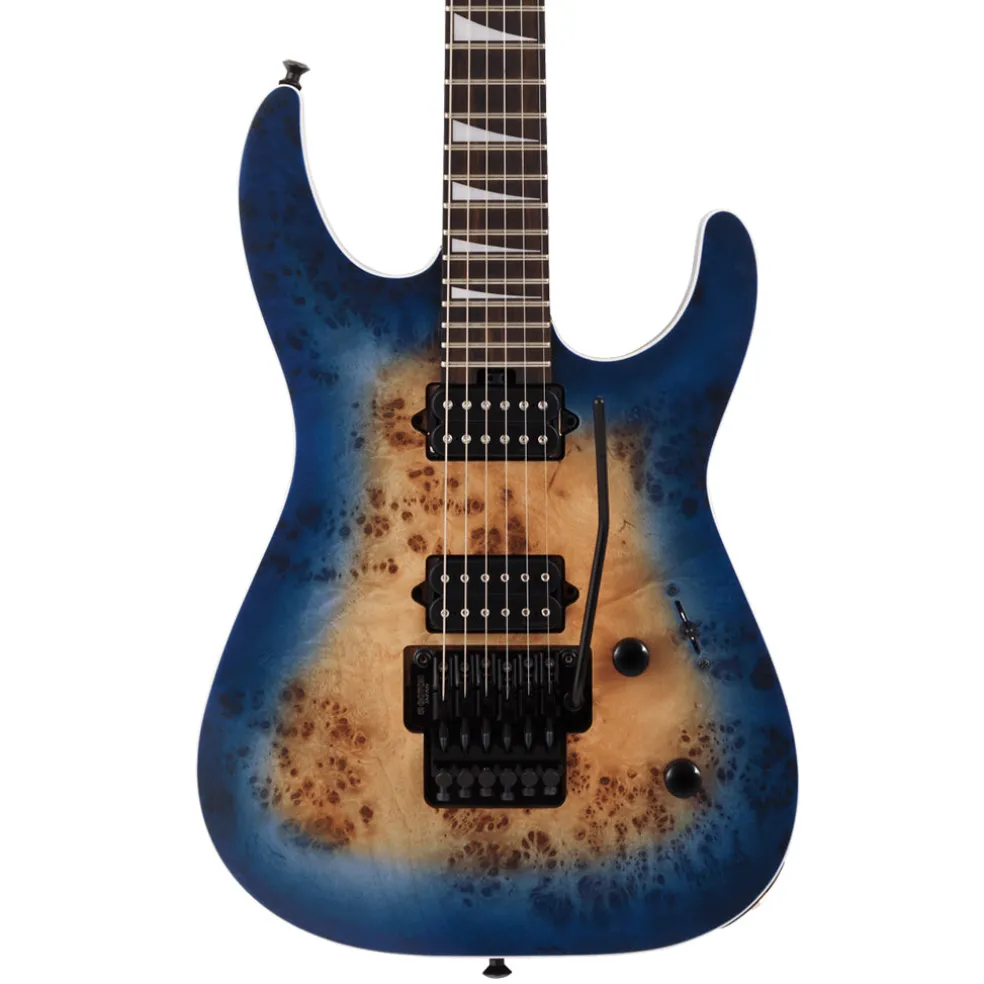 Jackson MJ Series Dinky DKRP, Ebony Fingerboard, Transparent Blue Burst | Electric Guitars | 2904011811