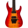 Jackson Pro Plus Series Dinky™ DKAQ, Ebony Fingerboard, Firestorm