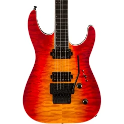 Jackson Pro Plus Series Dinky™ DKAQ, Ebony Fingerboard, Firestorm