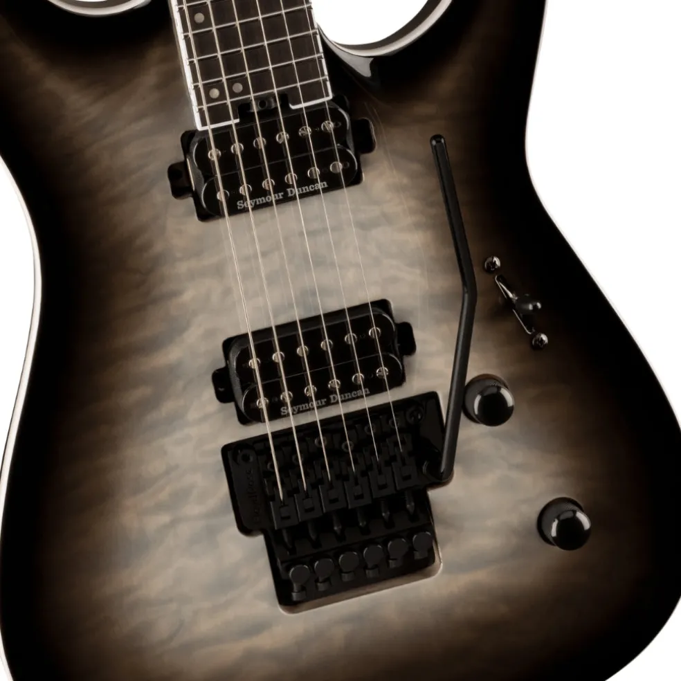 Jackson Pro Plus Series Dinky™ DKAQ, Ebony Fingerboard, Ghost Burst
