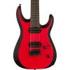 Jackson Pro Plus Series DK Modern MDK7 HT, Ebony Fingerboard, Satin Red with Black bevels