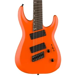 Jackson Pro Plus Series DK Modern HT7 MS, Ebony Fingerboard, Satin Orange Crush