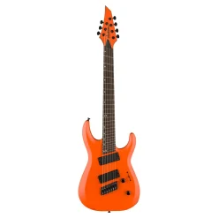 Jackson Pro Plus Series DK Modern HT7 MS, Ebony Fingerboard, Satin Orange Crush