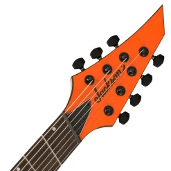 Jackson Pro Plus Series DK Modern HT7 MS, Ebony Fingerboard, Satin Orange Crush