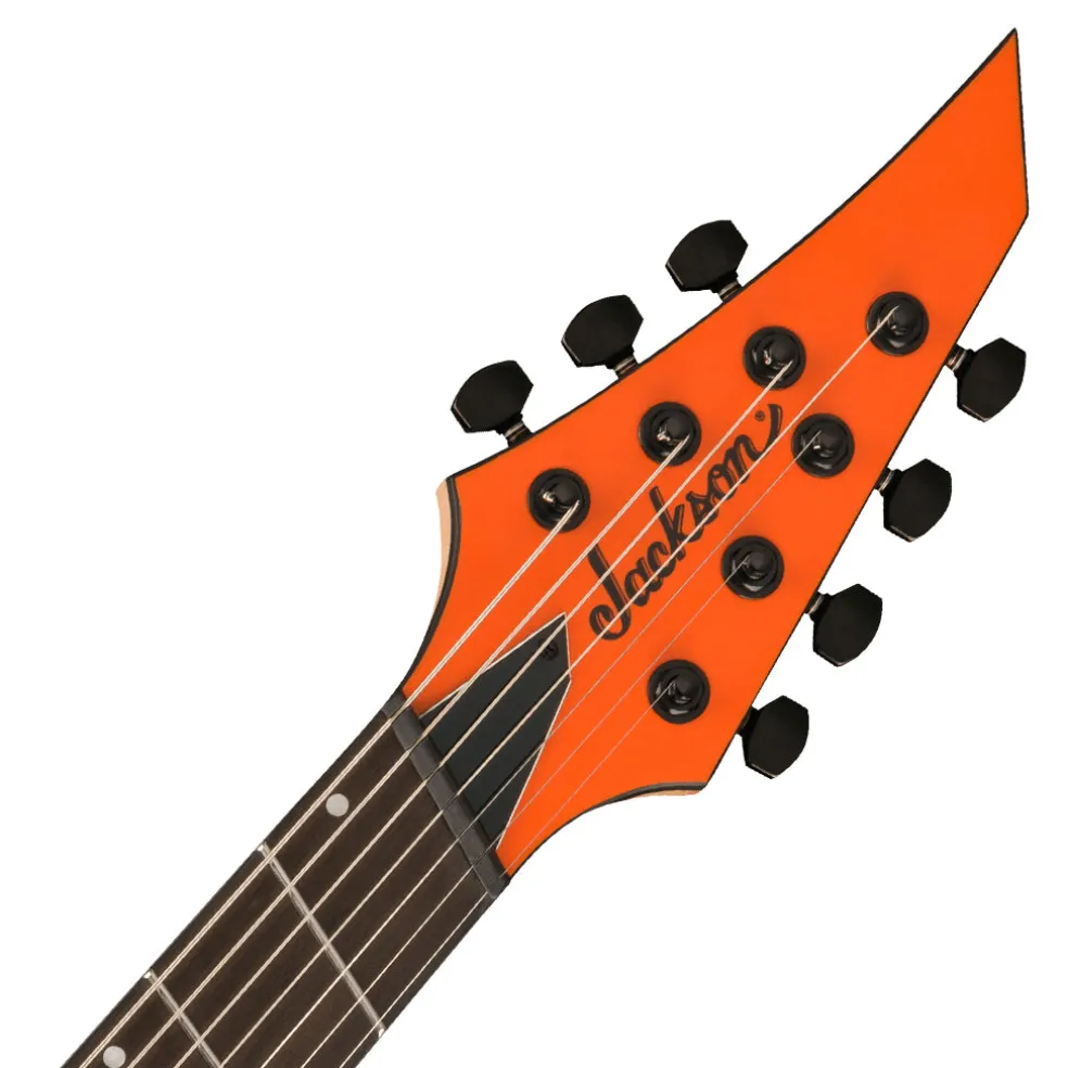 Jackson Pro Plus Series DK Modern HT7 MS, Ebony Fingerboard, Satin Orange Crush