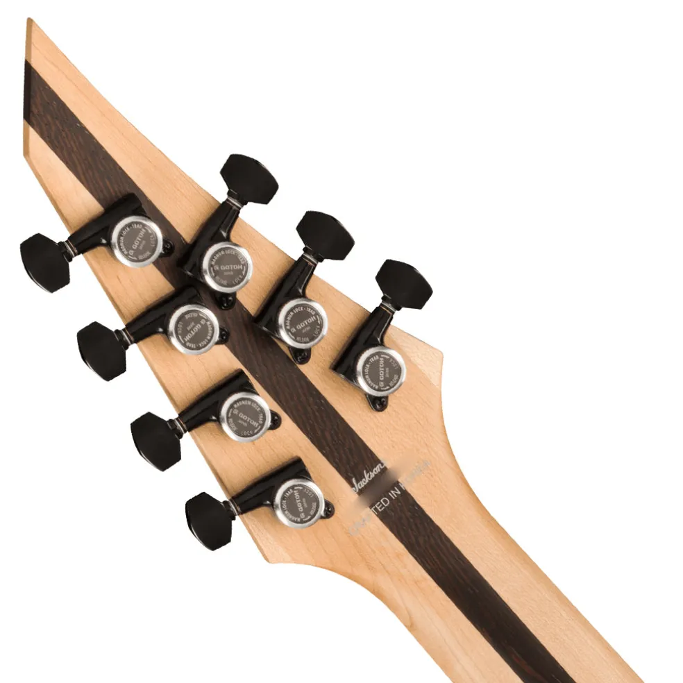 Jackson Pro Plus Series DK Modern HT7 MS, Ebony Fingerboard, Satin Orange Crush