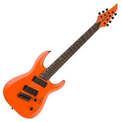 Jackson Pro Plus Series DK Modern HT7 MS, Ebony Fingerboard, Satin Orange Crush