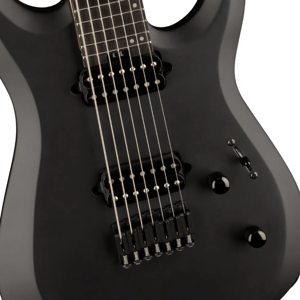 Jackson Pro Plus Series DK Modern MDK7 HT, Ebony Fingerboard, Satin Black