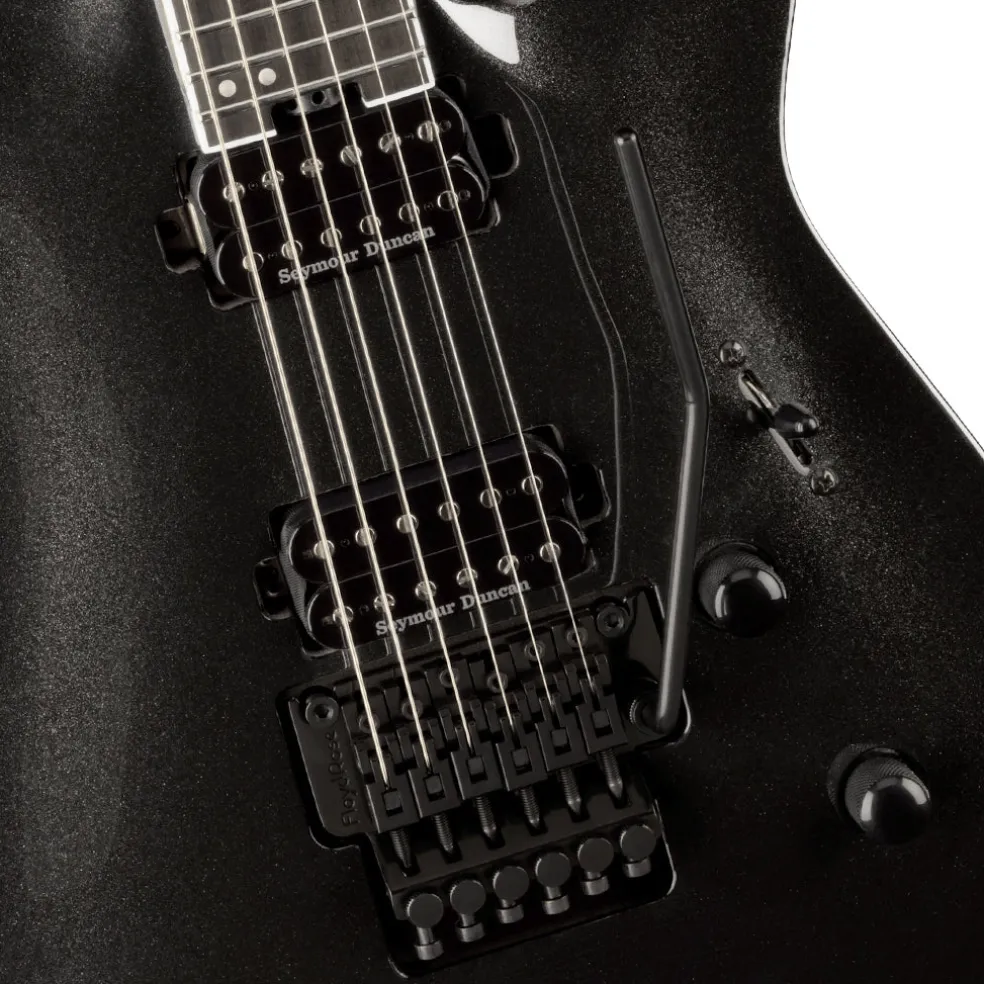 Jackson Pro Plus Series DKA, Ebony Fingerboard, Metallic Black