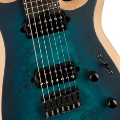 Jackson Pro Plus Series DK Modern MDK7P HT, Ebony Fingerboard, Chlorine Burst