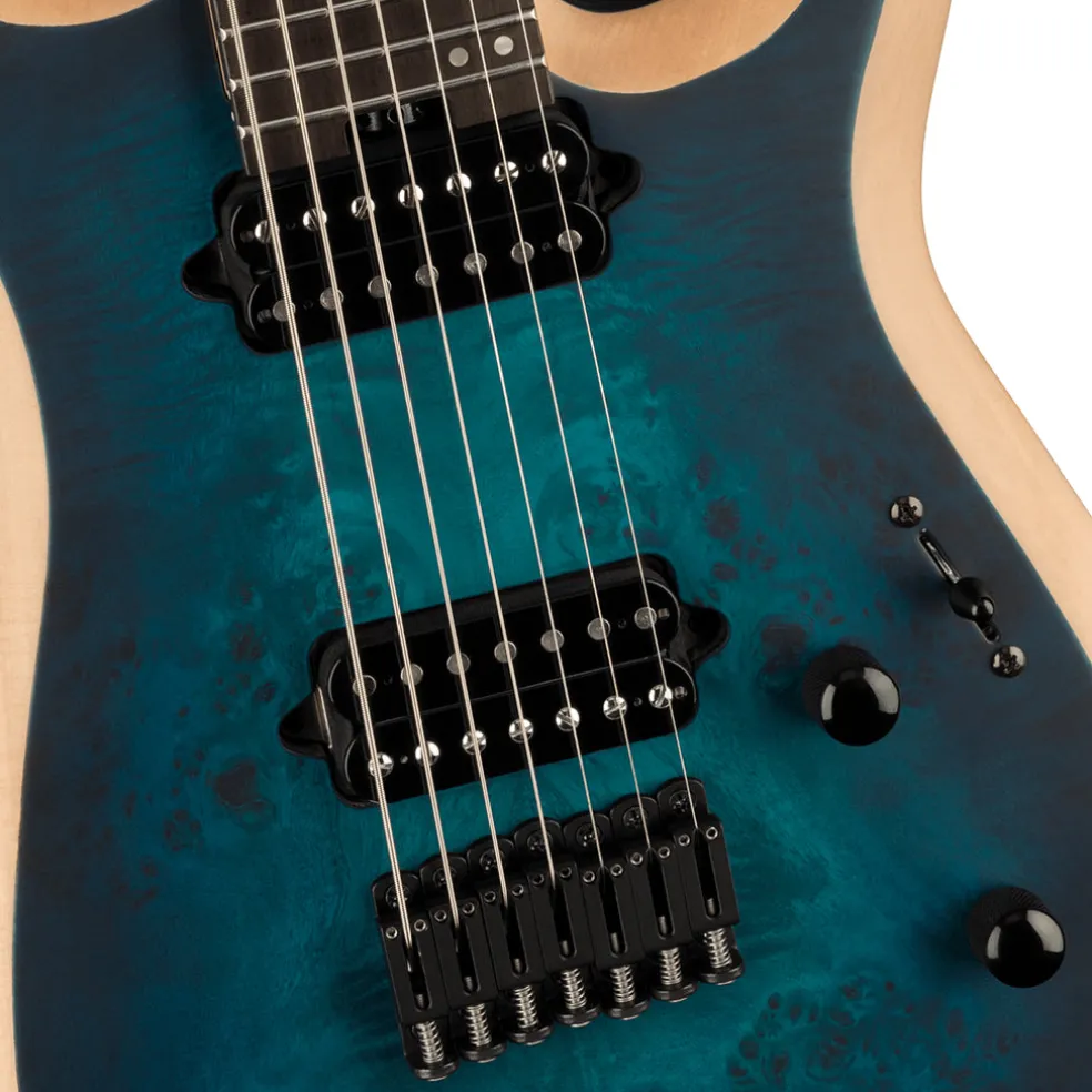 Jackson Pro Plus Series DK Modern MDK7P HT, Ebony Fingerboard, Chlorine Burst