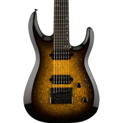 Jackson Pro Plus Series DK Modern Evertune 7, Ebony Fingerboard, Gold Sparkle