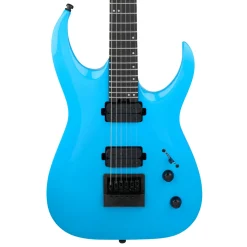 Jackson Pro Plus Series Misha Mansoor Juggernaut ET6 Electric Guitar Ebony Fingerboard Riviera Blue