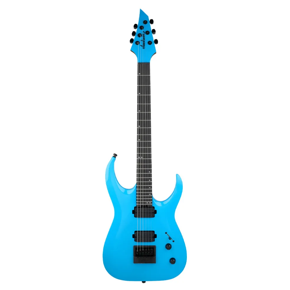 Jackson Pro Plus Series Misha Mansoor Juggernaut ET6 Electric Guitar Ebony Fingerboard Riviera Blue