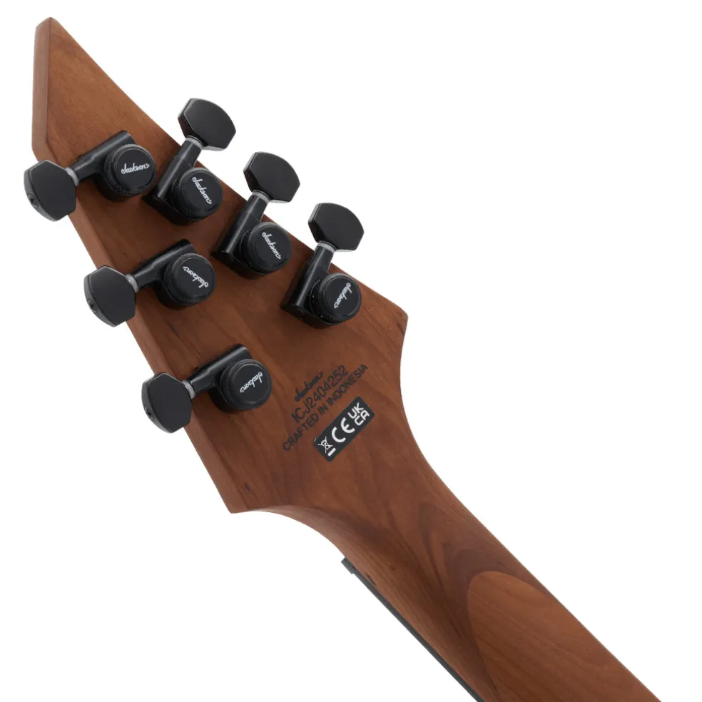 Jackson Pro Plus Series Misha Mansoor Juggernaut ET6 Electric Guitar Ebony Fingerboard Riviera Blue