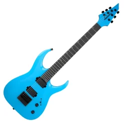 Jackson Pro Plus Series Misha Mansoor Juggernaut ET6 Electric Guitar Ebony Fingerboard Riviera Blue