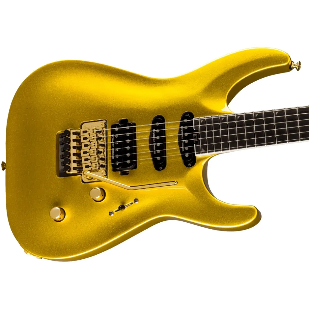 Jackson Pro Plus Series Soloist™ SLA3, Ebony Fingerboard, Gold Bullion