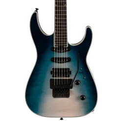 Jackson Pro Plus Series Soloistâ„¢ SLA3Q, Polar Burst, Ebony Fingerboard