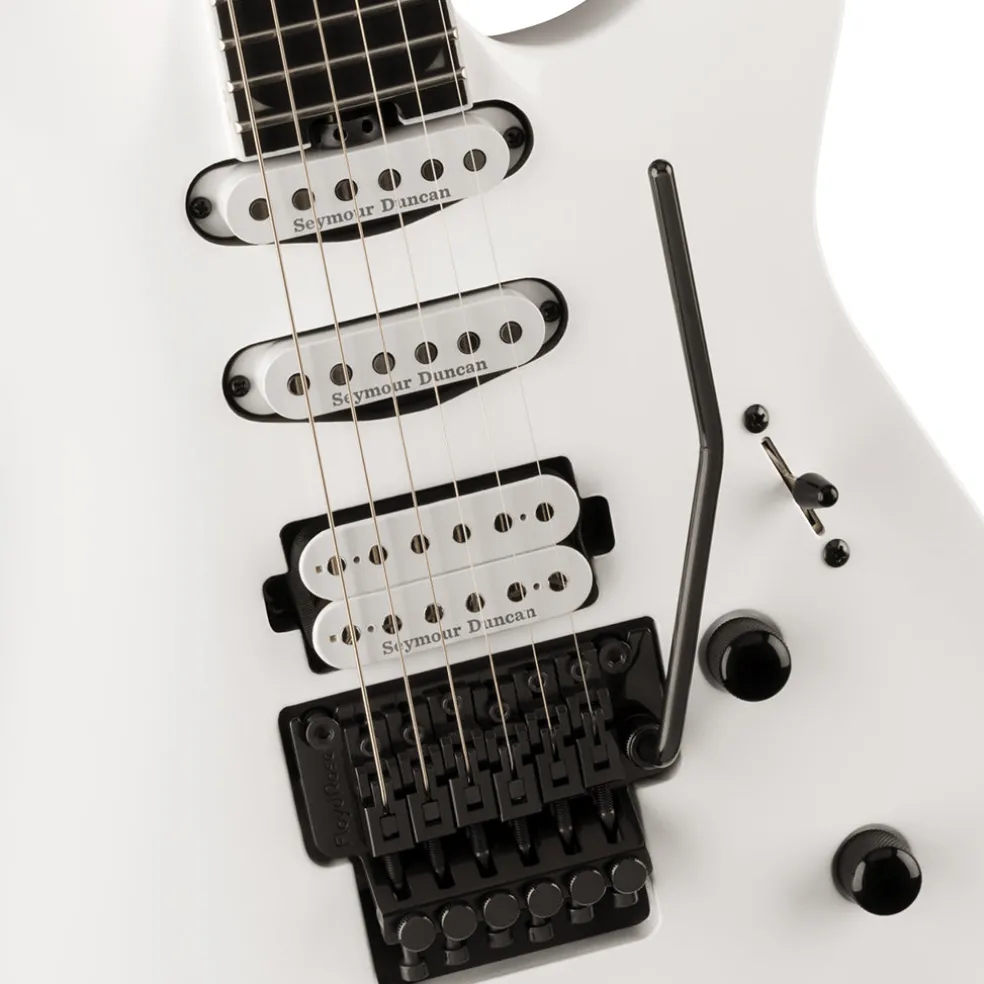 Jackson Pro Plus Series Soloist™ SLA3, Ebony Fingerboard, Snow White