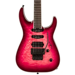 Jackson Pro Plus Series Soloist SLA3Q Fuschia Burst