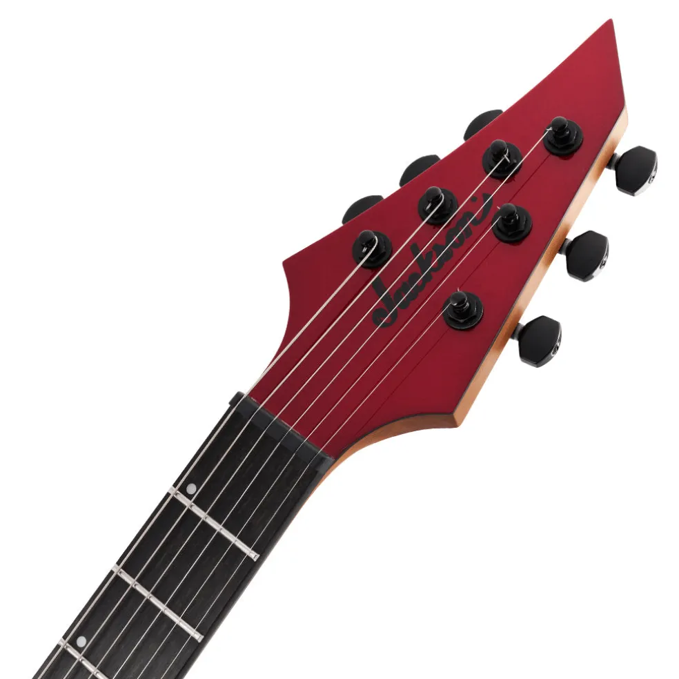 Jackson Pro Series Misha Mansoor Juggernaut HT6 Electric Guitar Ebony Fingerboard Red Crystal