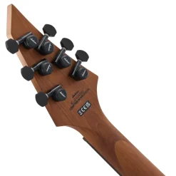 Jackson Pro Series Misha Mansoor Juggernaut HT6 Electric Guitar Ebony Fingerboard Red Crystal