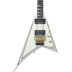 Jackson Pro Series Rhoads RR3 - Ivory With Black Pinstripes - Ebony | Electric Guitars | 2914312557