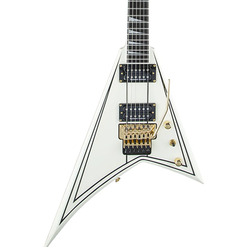 Jackson Pro Series Rhoads RR3 - Ivory With Black Pinstripes - Ebony | Electric Guitars | 2914312557