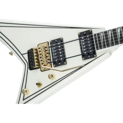 Jackson Pro Series Rhoads RR3 - Ivory With Black Pinstripes - Ebony | Electric Guitars | 2914312557