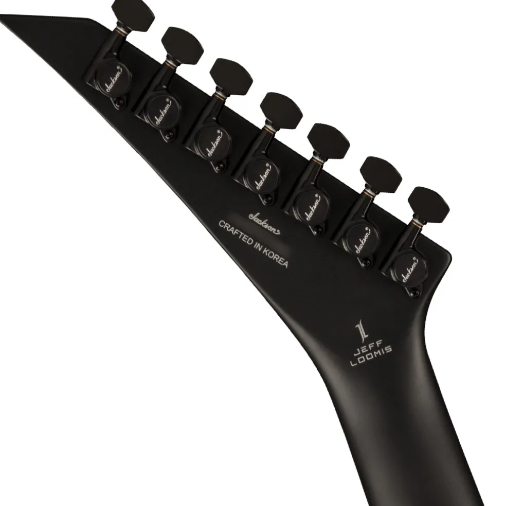 Jackson Pro Series Signature Jeff Loomis Soloist SL7, Ebony Fingerboard, Satin Black | Electric Guitars | 2914237503