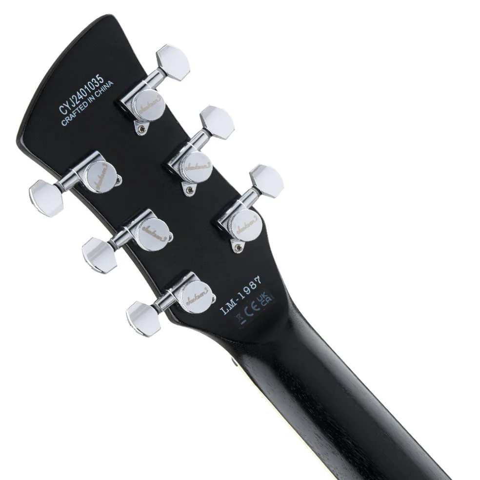 Jackson Pro Series Signature Lee Malia LM-87 Electric Guitar Amaranth Fingerboard Open Pore Black