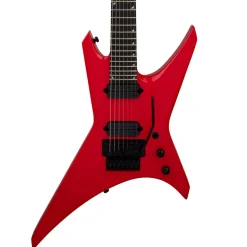 Jackson Pro Series Signature Dave Davidson Warrior WR7 Electric Guitar Ebony Fingerboard Ferrari Red
