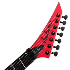 Jackson Pro Series Signature Dave Davidson Warrior WR7 Electric Guitar Ebony Fingerboard Ferrari Red