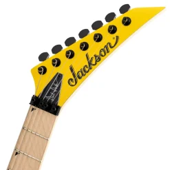 Jackson Pro Series Signature Dave Davidson Warrior WR7 Electric Guitar Maple Fingerboard Ferrari Yellow