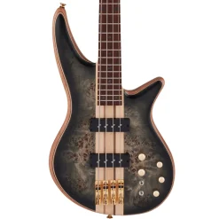 Jackson Pro Series Spectra Bass SBP IV, Caramelized Jatoba Fingerboard, Transparent Black Burst | Bass Guitars | 2919914585