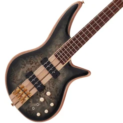 Jackson Pro Series Spectra Bass SBP IV, Caramelized Jatoba Fingerboard, Transparent Black Burst | Bass Guitars | 2919914585