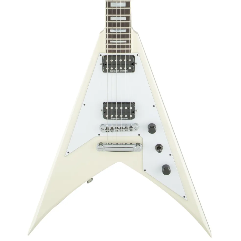 Jackson USA Signature Scott Ian King V™ KVT, Rosewood Fingerboard, Ivory