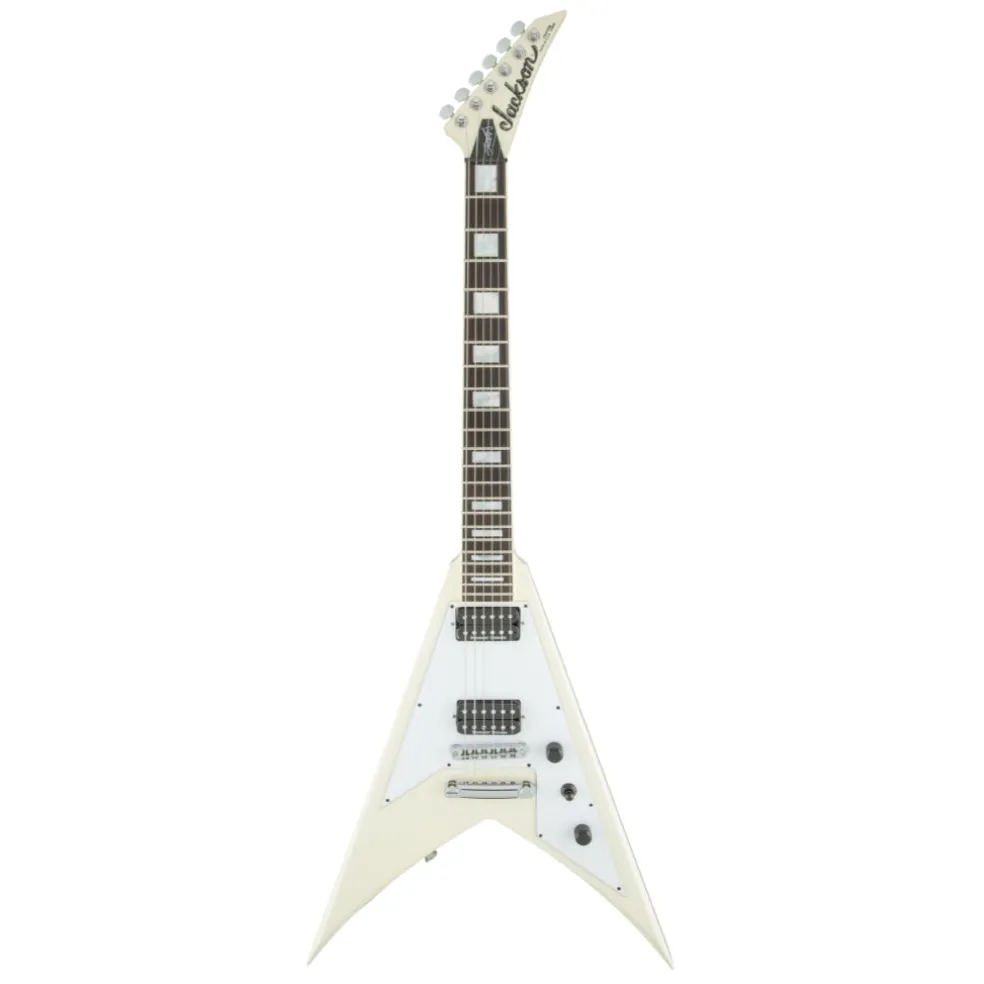 Jackson USA Signature Scott Ian King V™ KVT, Rosewood Fingerboard, Ivory