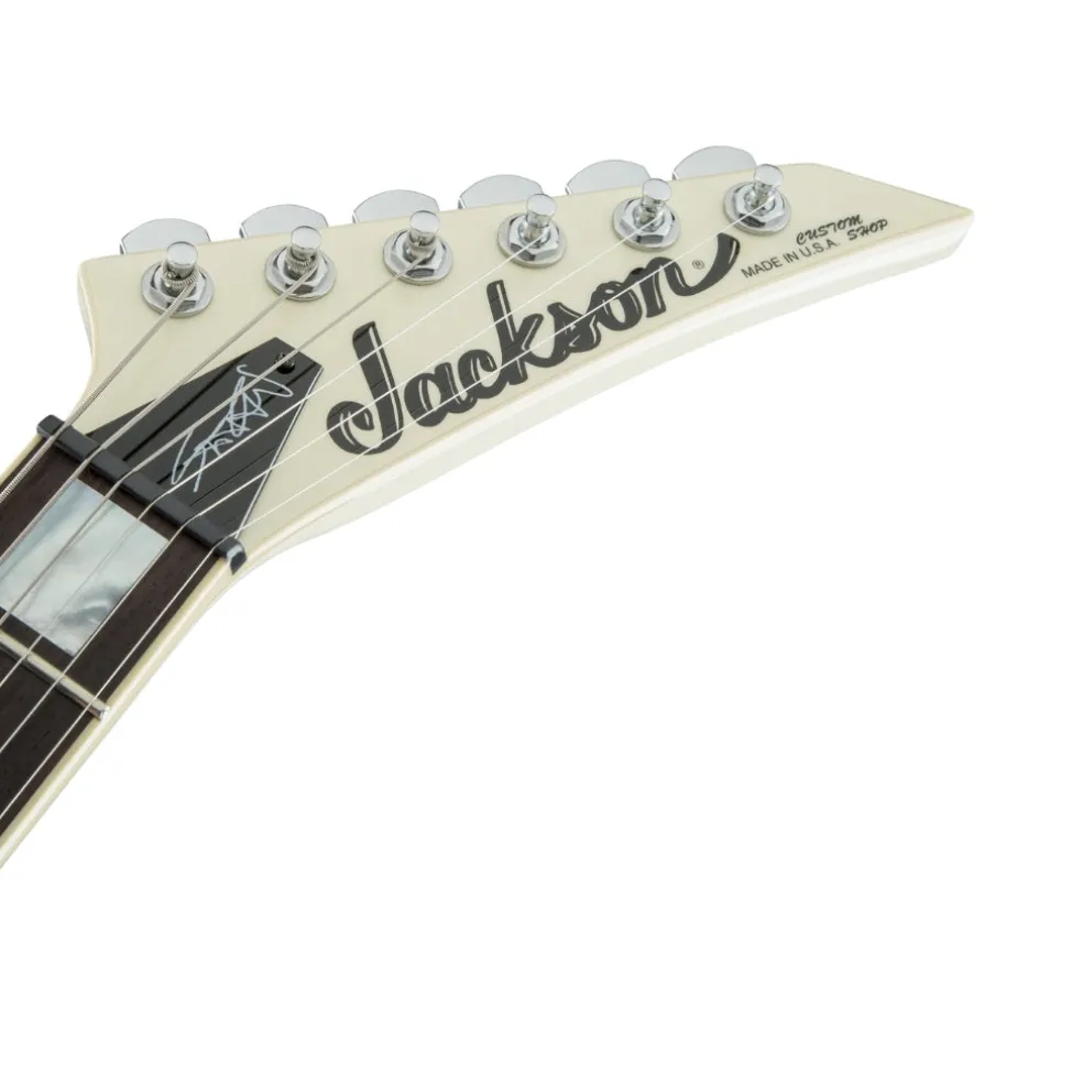 Jackson USA Signature Scott Ian King V™ KVT, Rosewood Fingerboard, Ivory