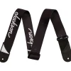Jackson White Logo Strap, Black, 2" | Guitar Straps | 2995378006