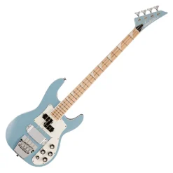 Jackson X Series Concert Bass CBXDX IV M, Maple Fingerboard, Ice Blue Metallic | Bass Guitars | 2916654613