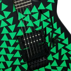 Jackson X Series Dinky DK1A Electric Guitar Amaranth Fingerboard Illuminati