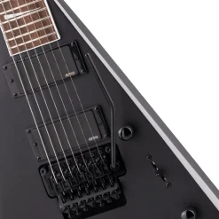 Jackson X Series King V KVX-MG7, Laurel Fingerboard, Satin Black with Primer Gray Bevels | Electric Guitars | 2916417568