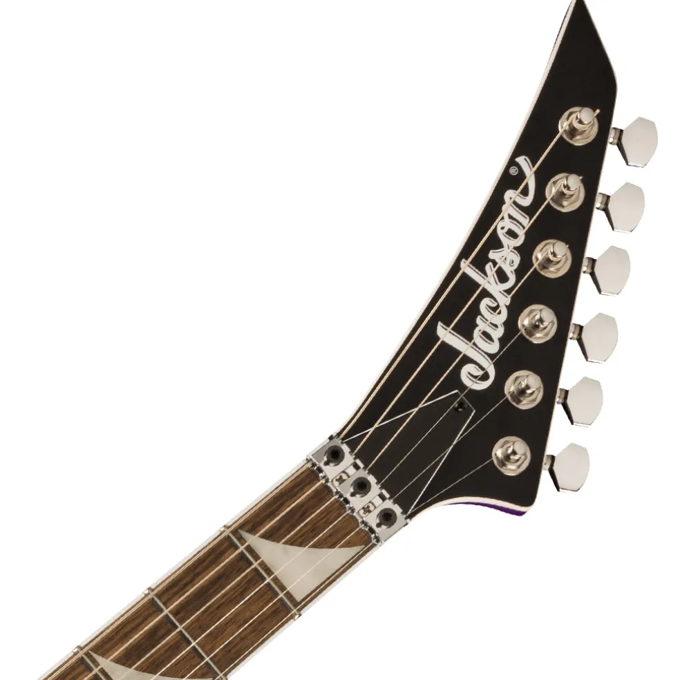 Jackson X Series Rhoads RRX24, Laurel Fingerboard, Purple Metallic with Black Bevels