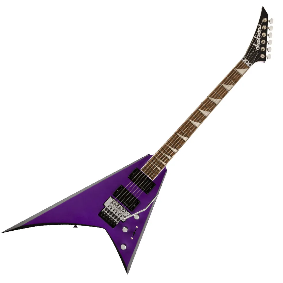 Jackson X Series Rhoads RRX24, Laurel Fingerboard, Purple Metallic with Black Bevels