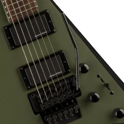 Jackson X Series Rhoads RRX24, Laurel Fingerboard, Matte Army Drab with Black Bevels | Electric Guitars | 2913636520