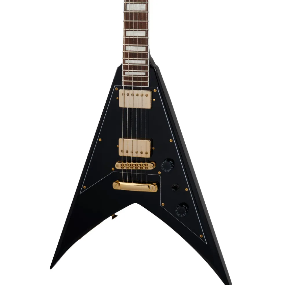 Jackson X Series Scott Ian King V KVXT Electric Guitar Laurel Fingerboard Gloss Black