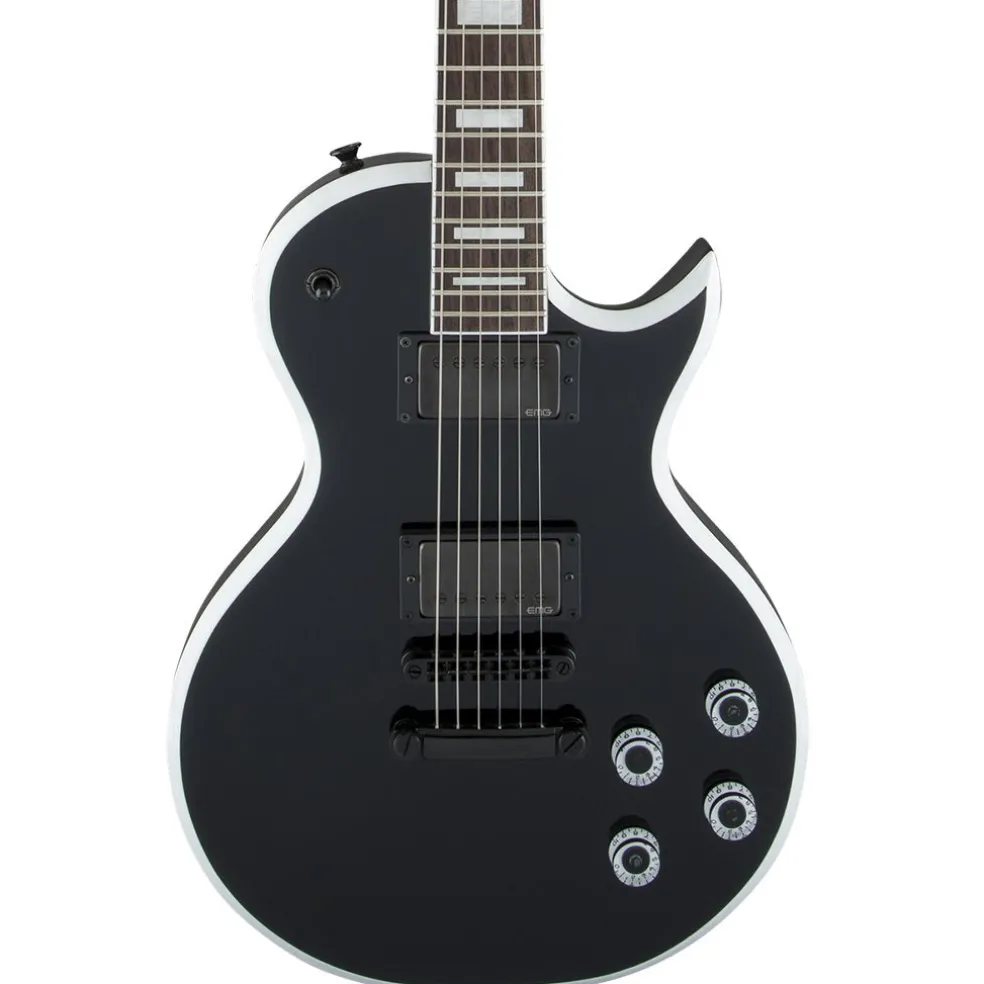 Jackson X Series Signature Marty Friedman Monarkh SC - Black With White Bevels - Laurel Fretboard | Electric Guitars | 2916999572