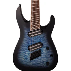Jackson X Series Soloist Arch Top SLATX7Q MS In Transparent Blue Burst | Electric Guitars | 2919914586